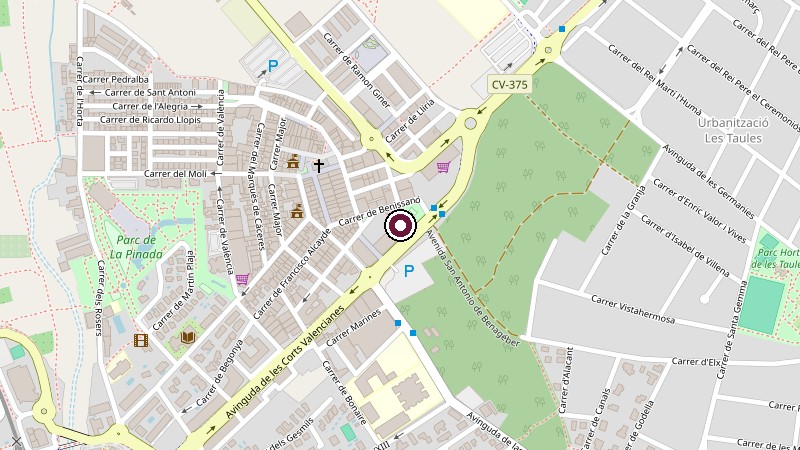 Ubicación Livenza Açaí en L'Eliana